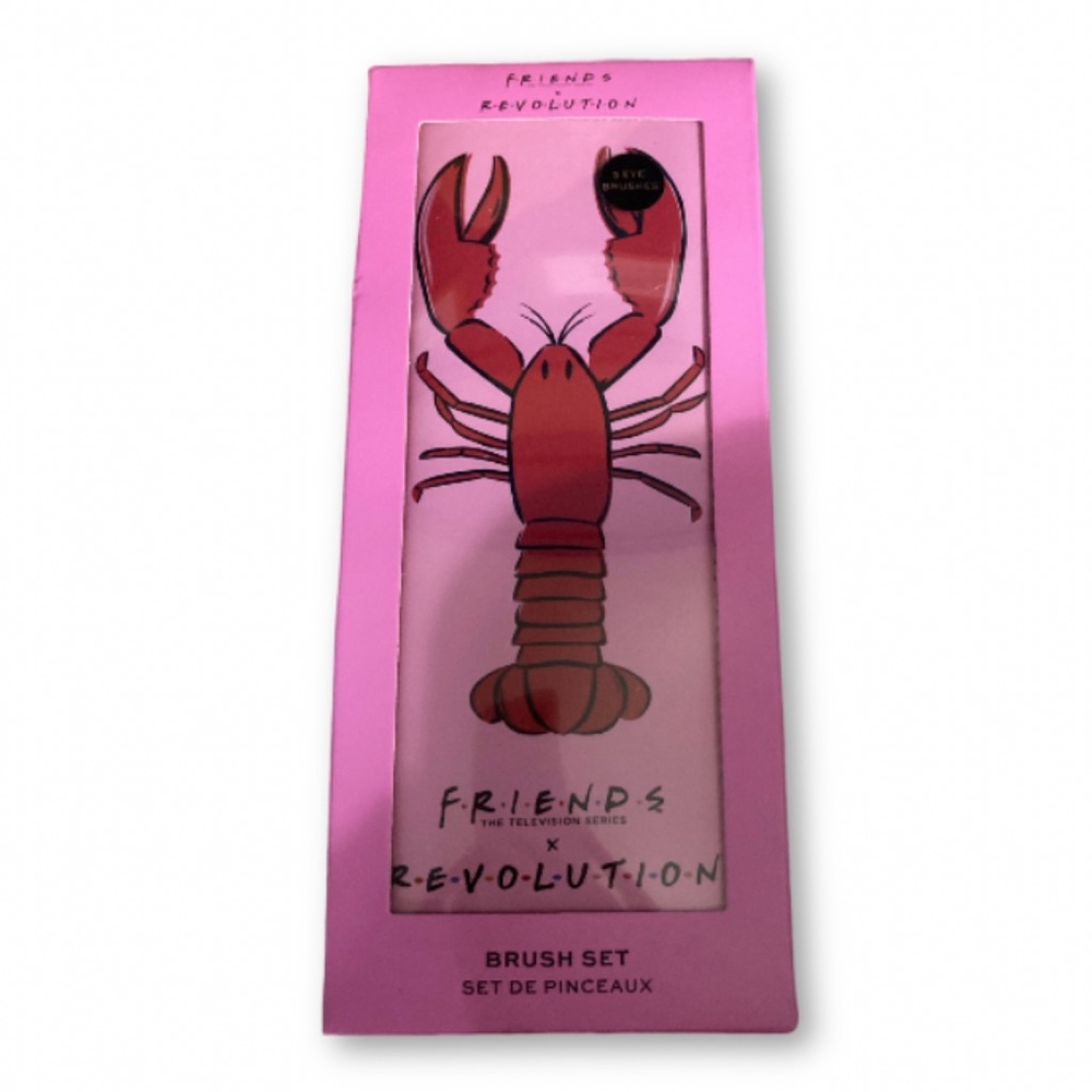 Friends Lobster Eye Brush set 3pc with case